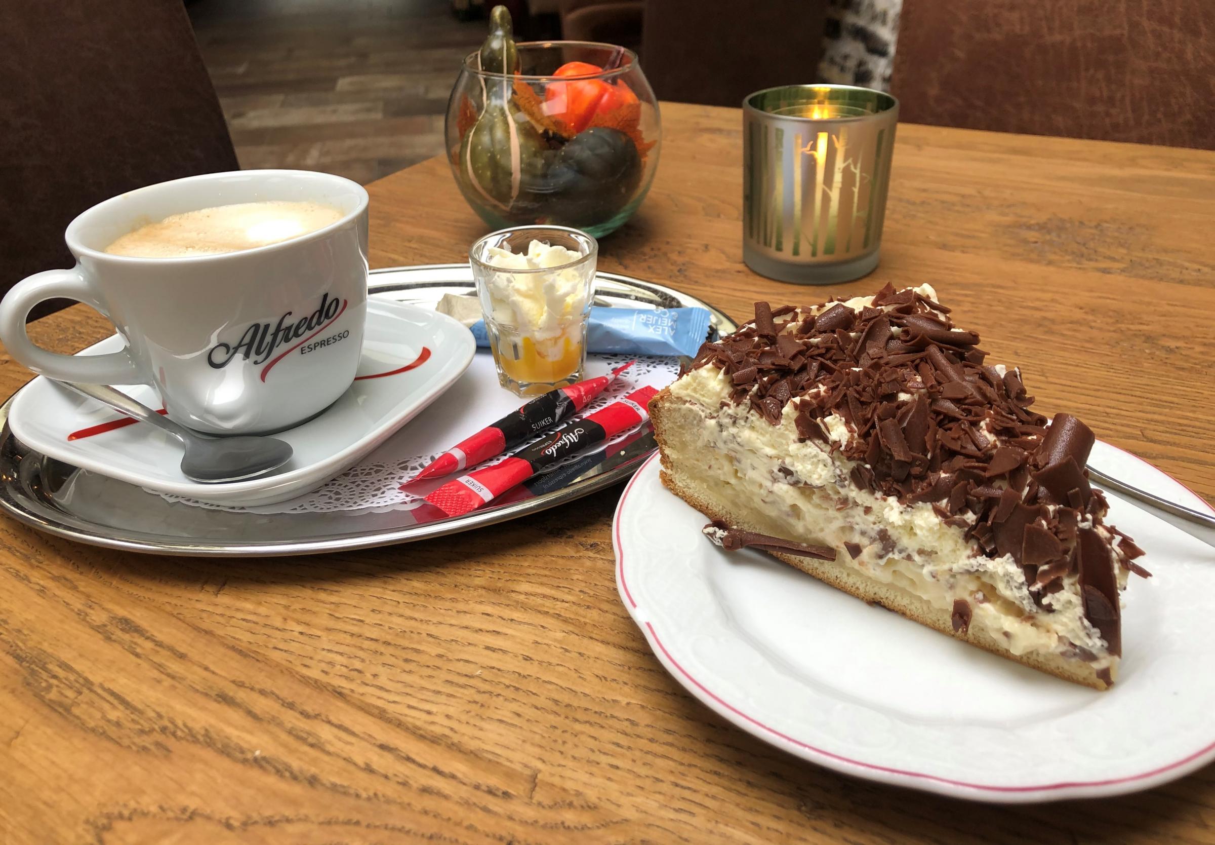 Koffie en vlaai